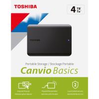 TOSHIBA  4TB CANVIO BASICS  USB3.2 SIYAH HDTB540EK3CA 2.5" Taşınabilir Disk  USB HARİCİ DİSK